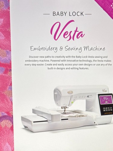 Baby lock vesta - baby, embroidery