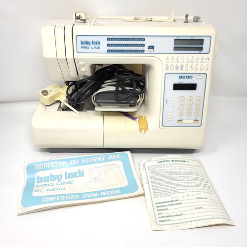 Baby lock pro - pro, 8500